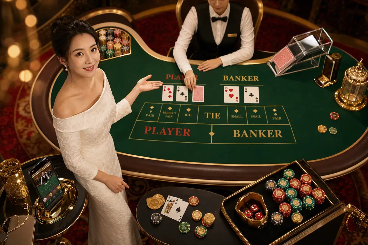bagus777 Casino meja dealer langsung live